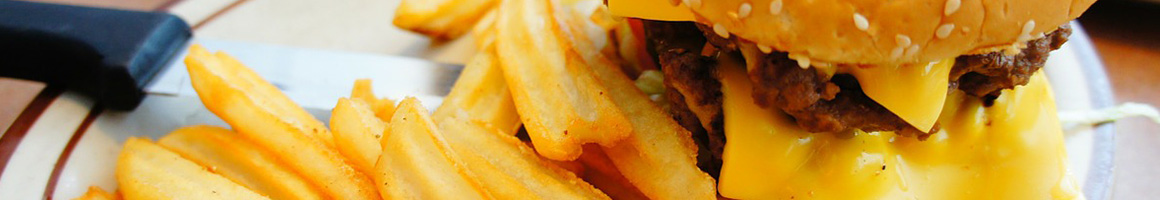 Eating Burger Fast Food at A&W Root Beer of Lodi restaurant in Lodi, CA.